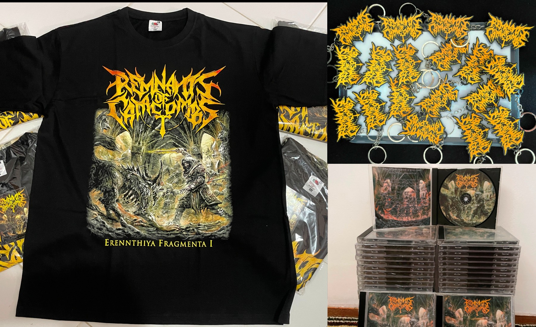 Remnants of Catacombs Merchandise (EP ALBUM 2024) Remnants of Catacombs Merchandise (EP ALBUM 2024)